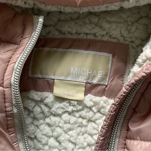 Worn once girls authentic mk coat